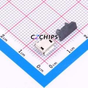 HX MICRO 180 LTJBH5.0 USB Connector SMD Connector Micro-B Female Vertical Mount - Product Image 1