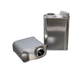 Latas Cuadradas de Hojalata para Granos de Café, Vacías, Selladas, de Grado Alimenticio, 250g, con Tapa de Rosca OEM - Product Image 1