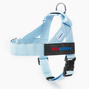 Tali anjing biru langit mudah dilepas/mati dapat diatur antilembap nyaman tanpa dada Harness anjing - Product Image 1