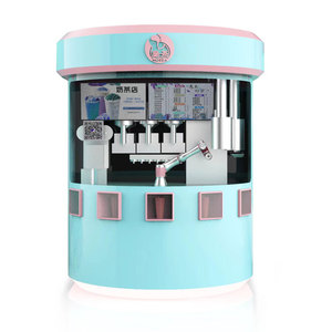 Robot collaboratif intelligent à 6 axes, haute précision 0,03 mm, distributeur de thé au lait à écran tactile, capacité de 150-200 pour les boissons à bulles - Product Image 1