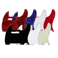 Plaque de protection 3 plis blanche vieillie pour guitare TL avec emplacement pour micro de manche TL, pour pièces de guitare électrique - Vente en gros