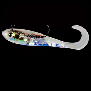 Esca da pesca con testina di pesce in gomma - Product Image 4