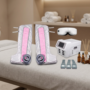 Appareil de pressothérapie multifonctionnel pour drainage lymphatique, 5 modes de fonctionnement, temps de traitement max. 60 min, équipement de beauté - Product Image 1
