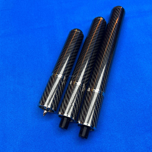 Cuetec Predator Snooker Billard Extension de queue de billard 2 pouces/4 pouces/6 pouces/8 pouces Tailles Matériau en fibre de carbone Léger Durable - Product Image 5