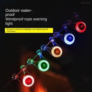 Lampe LED étanche pour vélo, tente, corde de protection, chandelier, accessoires de camping, mini lampe torche, corde lumineuse d'avertissement de sécurité - Product Image 3