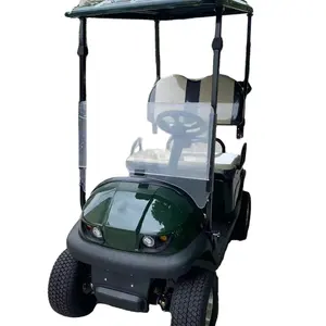 顺茶新设计36v电池2座乘客小型迷你旅游车俱乐部汽车电动高尔夫球车