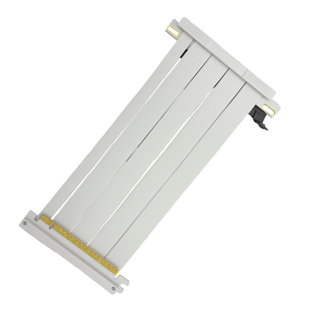 Customizable Length High Speed Double Reverse PCI Express 4.0 to Pcie X16 Riser Cable Gen 4 PCIe Graphics Card Extension Cable