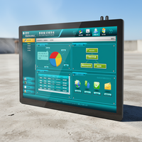 Moniteur tactile capacitif 21,5 pouces tout-en-un, système Android, tactile 10 points, résolution 1920x1080, support vertical haut