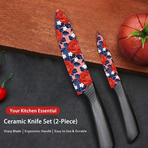 Juego de Cuchillos de Chef de Cerámica de Alta Calidad, Ambidiestros, Aptos para Lavavajillas, Profesionales, para Cocina, Escuelas Culinarias y Restaurantes - Product Image 5