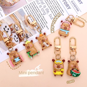<span class=keywords><strong>Violoncelle</strong></span> Capibara <span class=keywords><strong>Petit</strong></span> Capybara Pendentif Porte-clés Fille Sac à dos Accessoires - Product Image 2