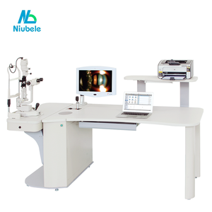 Nuevo diseño de Metal instrumento oftálmico de silla de ruedas Compatible Mesa motorizada para oftalmólogo y optometrista - Product Image 2