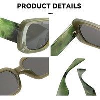 Nouvelles Lunettes de Soleil Carrées à Monture Large UV400 Style Européen et Américain 2026 – Tendance, Idéales pour la Photographie de Rue et les Défilés, Unisexe, Polyvalentes