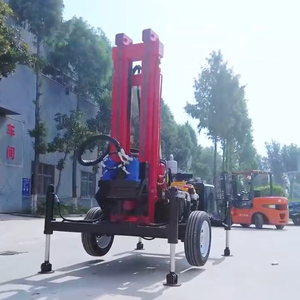 Draagbare Diesel Pneumatische Waterput 200M Boorgat Boormachine Diepe Put Roterende Boorinstallatie - Product Image 5