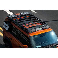 Accessoires de voiture universels JetourG700, Jetour Dasheng, X70PLUS, Jeacoo 7, pièces modifiées, échelle de toit, barre de protection, sac de rangement latéral
