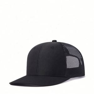 Customized LOGO New Slightly Curved Hand Embroidery Letter Pattern Outdoor Unisex Trucker Cap Baseball <b>Hat</b> Fashion - Product Image 1