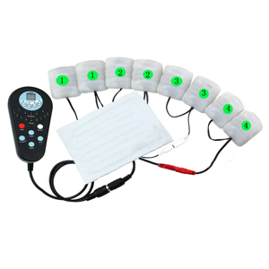 マッサージパッドLN-109-8JR ABS暖房用マッサージマットネックショルダーバックウエストマッサージ器振動ワイヤレス暖房付き - Product Image 1