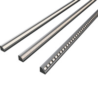 Profilé LED mince pour armoire, mini éclairage d'angle, profilés en aluminium pour éclairage LED