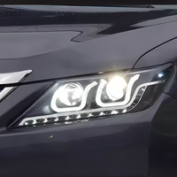 Ensemble de phares LED KGKB pour Toyota Camry XV50 7ème génération 2012-2014, mise à niveau avec lentille de projecteur double U, clignotant, Plug & Play