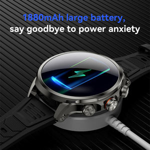 Montres intelligentes DF H18 1880mAH avec grande batterie, écran sphérique super large, prise en charge du téléchargement de logiciels, restez en contact en temps réel - Product Image 5