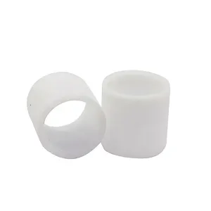 Plastic Shaft Sleeve Plastic Bushing Sleeve Injection Molding Bushing As Per Your Drawing PA66 POM PTFE ABS