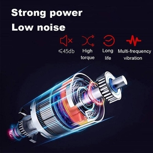 Tập Thể Dục Mềm Silicon Tay Mang Theo Yoga Điện Rung Tập Thể Dục Cường Độ Cao Bọt Lăn Đậu Phộng Kit Massage - Product Image 4