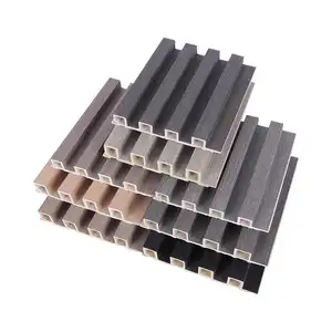 High quality Waterproof Wall Cladding PVC Fluted Rigid Interior Wall Panels PVC WPC Composite decoration materials