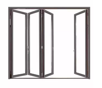 Puertas y Ventanas Plegables de Aleación de Aluminio con Vidrio Templado - Uso Interior/Exterior, Diseño Minimalista Resistente al Viento, Garantía de 3 Años