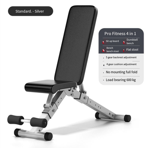 Banco de Pesas Metálico Plegable y Ajustable de Alta Resistencia, Hecho en China, para Entrenamiento en Gimnasio y en Casa - Product Image 2