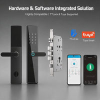 Serrure Intelligente Haute Sécurité Ttlock pour Portes en Bois, Acier et Aluminium avec Application Cloud et Déverrouillage par Carte