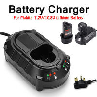 Chargeur de batterie DC10WA en ABS, 10,8 V/12 V, compatible BL1013 DF330D, avec protection de sécurité, garantie d'un an