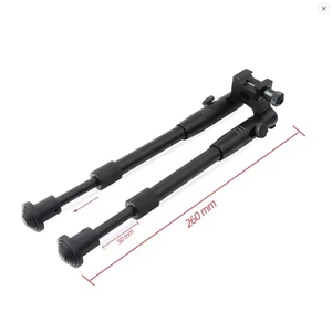 Tactical Metal Tripod Telescopic 6-9 Inch Adjustable Bipods With 20mm Adapter - Product Image 2
