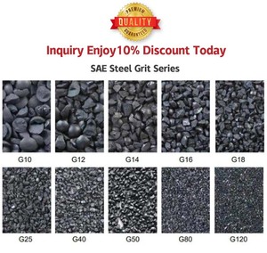 G16 SAEJ444 resda G18 G40 G25 G50 G80กรวดเหล็กชุบแข็ง (40-65 HRC) <span class=keywords><strong>สื่อ</strong></span>การระเบิดสำหรับระบบระเบิดล้อที่มีประสิทธิภาพสูง - Product Image 4