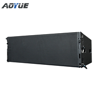 Système de haut-parleurs de sonorisation professionnel Aoyue WL12 3 voies double 12'