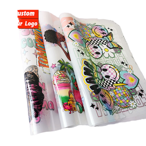 Heat Transfer film Washable Waterproof Designs for Film PET Plastisol Printing UV for Transfer Clothes Cups - Product Image 1
