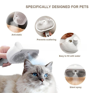 Sınır Ötesi Evcil Hayvan Tarağı Sprey Saç Fırçalama Tarağı HTPE Tarak Tarak Evcil Hayvan Saç Tarağı Köpek Tarağı Kediler için Evcil Hayvan Tarağı - Product Image 2