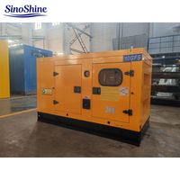 Groupe électrogène diesel 50 kW triphasé quatre fils entièrement automatique haute puissance 380 V alimentation de secours HT-30GF