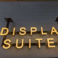 Lettres lumineuses frontales en acrylique sablée transparente |   Enseigne LED personnalisée pour centres commerciaux et bâtiments commerciaux, étanche IP67