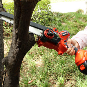 Tronçonneuse électrique ergonomique légère et silencieuse pour élagage des arbres, 21V - Product Image 1