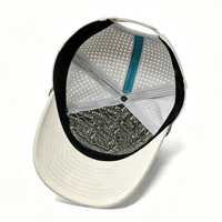 Casquette de baseball bicolore en corde tressée, imperméable, camouflage, perforée au laser à l'avant, séchage rapide, pour la chasse et le golf