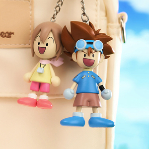 Accessoires suspendus de dessins animés, cadeaux, figurine d'anime japonaise authentique <span class=keywords><strong>Digimon</strong></span> Adventure, porte-clés, boîte mystère - Product Image 4