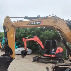 รถขุดมือสอง Sany95c Pro รุ่นปี 2022 ราคาประหยัด ประสิทธิภาพสูง น้ำหนัก 9 ตัน พร้อมมอเตอร์ PLC รวมเครื่องยนต์และปั๊ม ขายดีสำหรับงานก่อสร้าง - Product Image 3