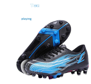 <span class=keywords><strong>Scarpe</strong></span> da <span class=keywords><strong>calcio</strong></span> antiscivolo all'ingrosso 2024 <span class=keywords><strong>scarpe</strong></span> da <span class=keywords><strong>calcio</strong></span> da allenamento in <span class=keywords><strong>pelle</strong></span> impermeabili in maglia completa per uso estivo e invernale - Product Image 5