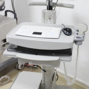 Système d'échographie numérique complet T11 sur chariot, échographe N&B USG pour usage vétérinaire et humain avec sonde - Product Image 3