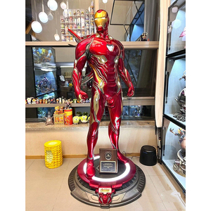 Figura de Acción de Iron Man MK50 de Tamaño Real en Oferta, Estatua de Iron Man Invencible de Fibra de Vidrio de Tamaño Real - Product Image 2