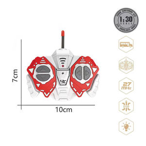Modèle de voiture de sécurité RC à l'échelle 1:30, véhicule d'urgence en plastique pour enfants, 4 canaux, 27 MHz, ambulance télécommandée, camion jouet pour enfants - Product Image 3
