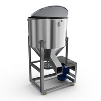 Mélangeur de graines de céréales, machine à mélanger les aliments pour animaux de volaille, mélangeur de poudre de café, 50 kg-300 kg