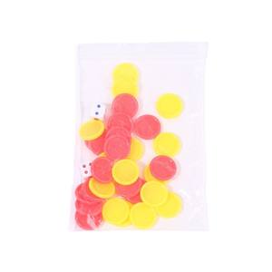 Pezzi degli <span class=keywords><strong>scacchi</strong></span> e delle dama in plastica di alta qualità, con motivo a stella e mezzaluna della bandiera turca multicolore, motivo a corona - Product Image 5