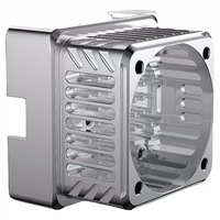 Support métallique de haute précision en acier inoxydable, aluminium 7075 et laiton, usiné CNC