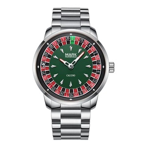 Mark Fairwhale FW-5031 New 2025 Top Brand Men's <b>Watch</b> Quartz Arabic Numerals Rotating Dial Wheel Quartz <b>Watch</b> <b>Diamond</b> Luminous - Product Image 1