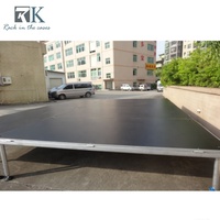 Scène modulaire de haute qualité, scène en aluminium pour événements, plateforme de scène pour mariage, concert, événements